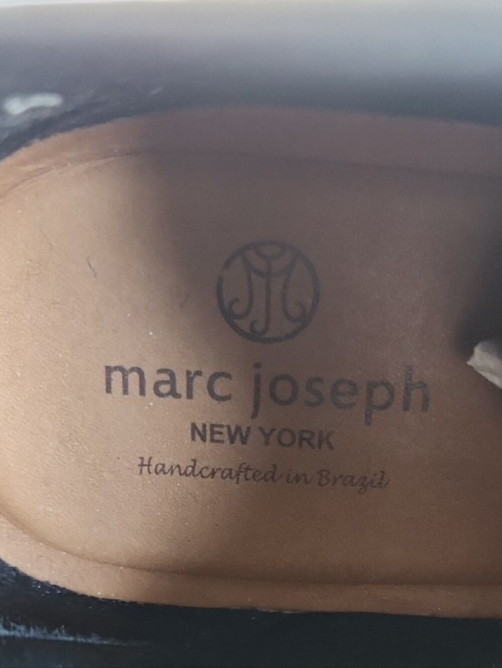 Marc Joseph Sands Street Leather Slip On Ankle Boots Black Brushed Napa Womens 7 - Picture 2 of 13